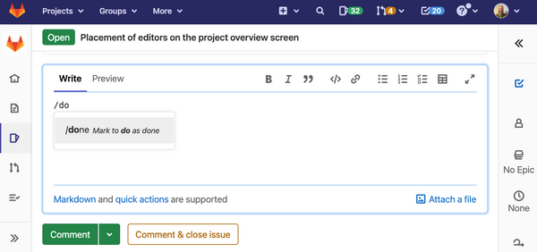 GitLab To-dos for async productivity